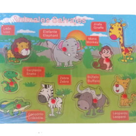 Puzzle Encaje Animales de la Selva