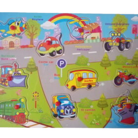 Puzzle Encaje Medios de Transporte